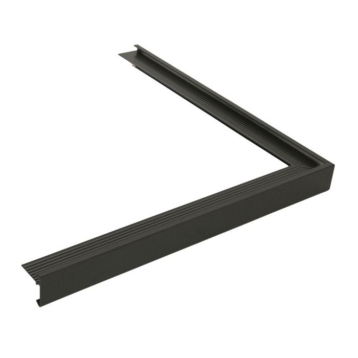 Daktrim antraciet buitenhoek 45mm breed, 500x500mm lang main product photo
