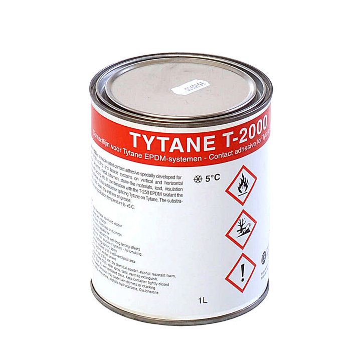 EPDM contactlijm voor randen, opstanden en accessoires, inhoud: 1kg main product photo