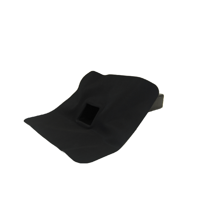 EPDM hemelwaterafvoer 60 x 80mm met 45 graden uitloop main product photo