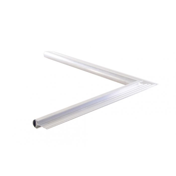 Daktrim met kraal binnenhoek 26mm breed, 500x500 lang main product photo
