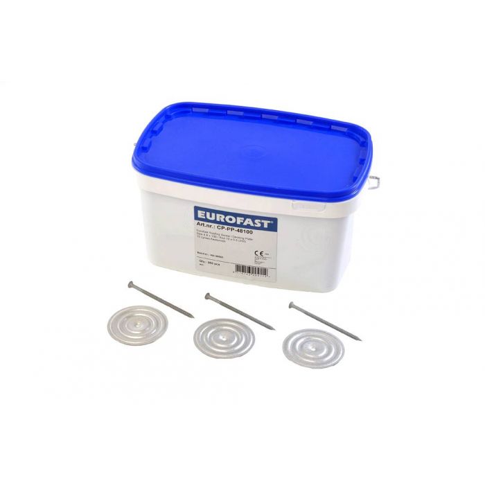 Combinatiepakket 5,0 x 70mm voor PIR isolatie 50mm - 250 stuks main product photo